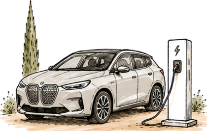 EV charging icon