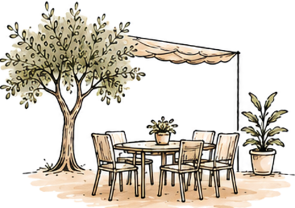 Outdoor living icon