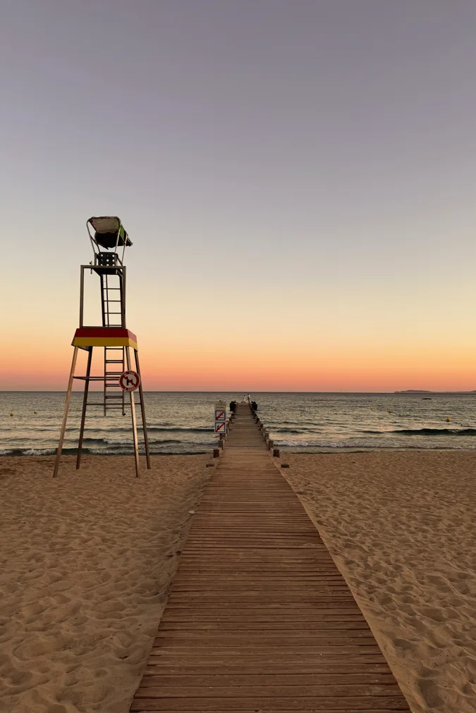 Sunset pier